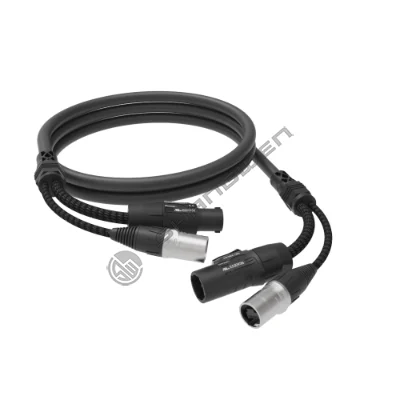 Power male+female/RJ45-RJ45